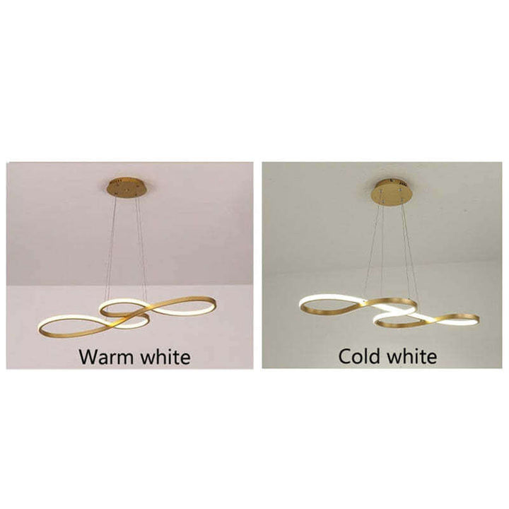 LED-pendellampe med nodeform - Moderne belysning