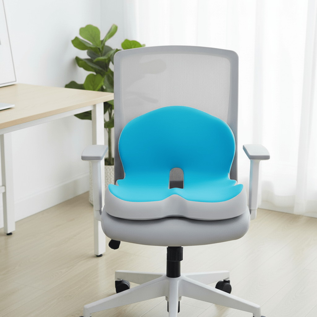 ERGOREST – ergonomisk lændepude til kontorstole og bil