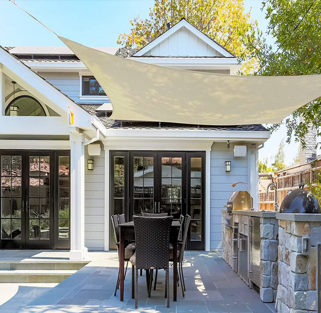 Lunero Luxe skyggesejl | Vandtæt & beskyttende, dekorativt til din altan eller terrasse!