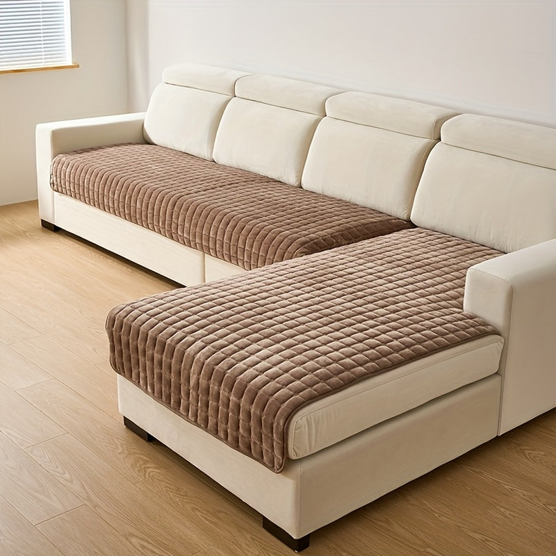 Elegant betræk til quiltet sofa – komfort og beskyttelse