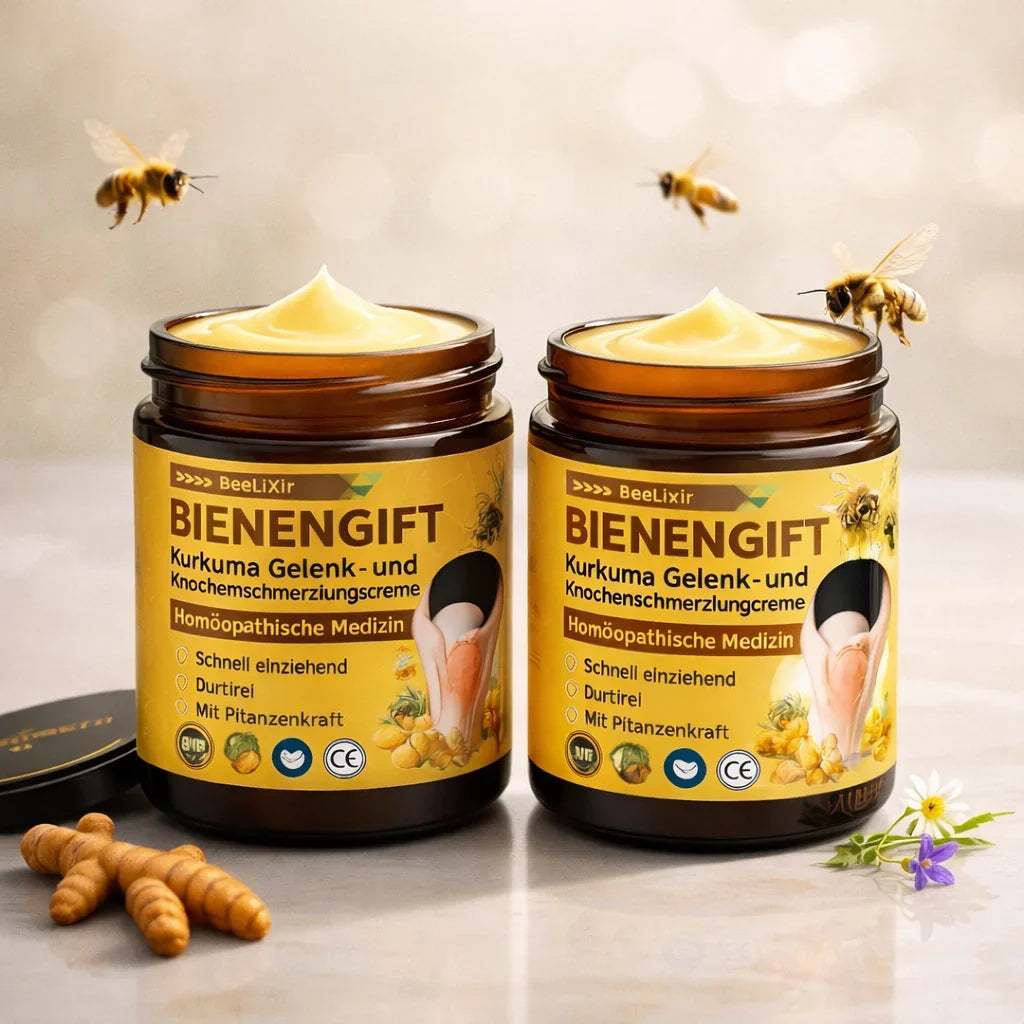 Bigiftcreme | Salve med bigift, hyaluronsyre og kollagen | BeeLixir