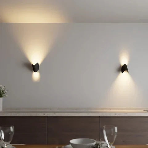 Justerbar Up-Down-LED-væglampe – varmt stemningslys, moderne design