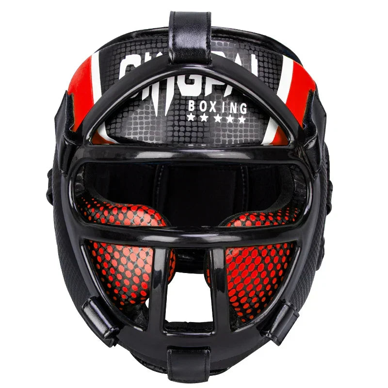Premium hjelm med visir – FightGuard