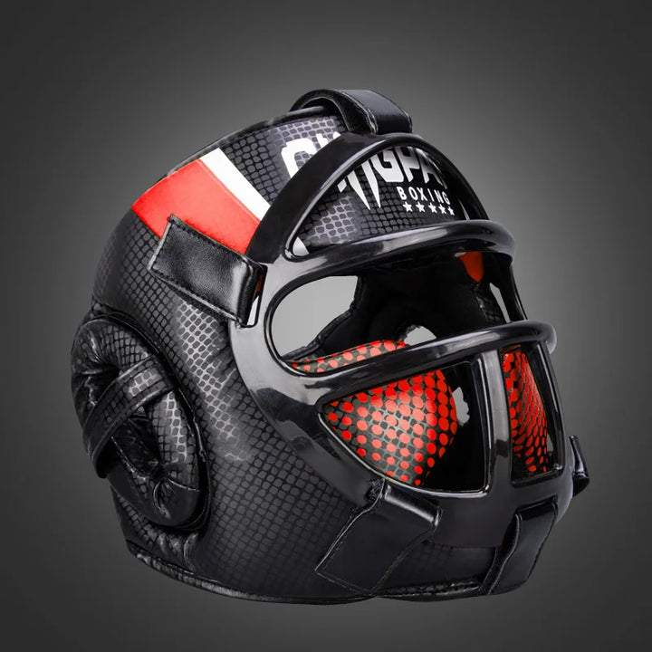 Premium hjelm med visir – FightGuard