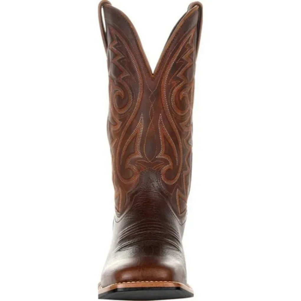Cowboy Støvler til Mænd - Midt-Læg Design - Brun, Sort