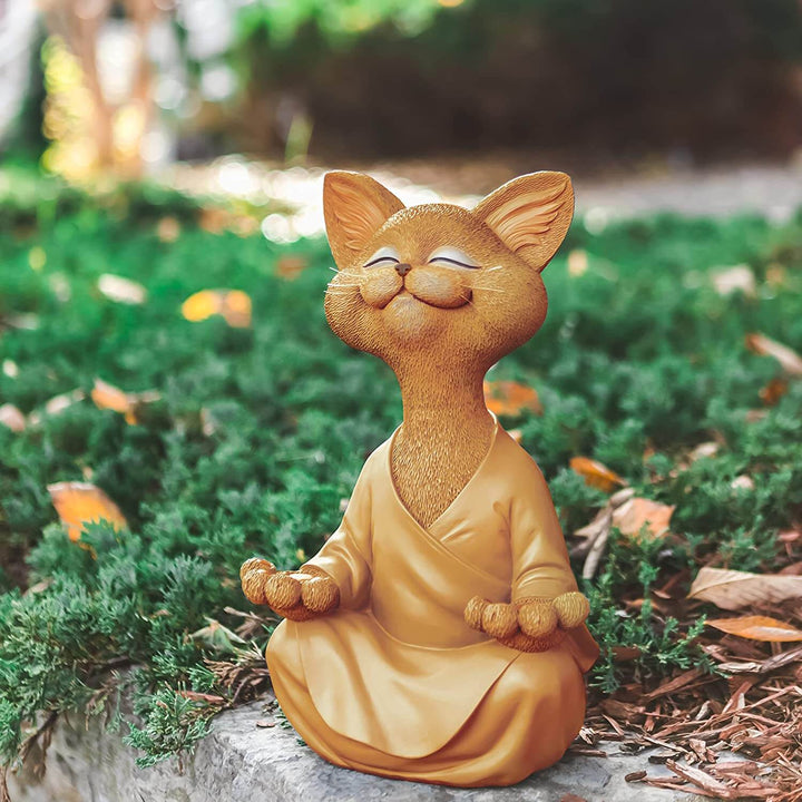 Buddha-kattefigur