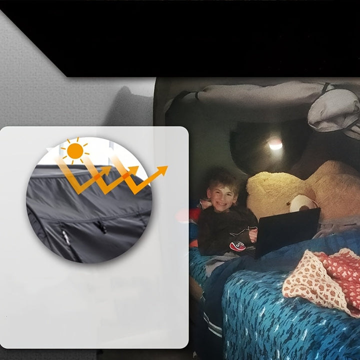 CozyNest sammenklappelig teltseng – beskyttelse og hvile lige ved hånden