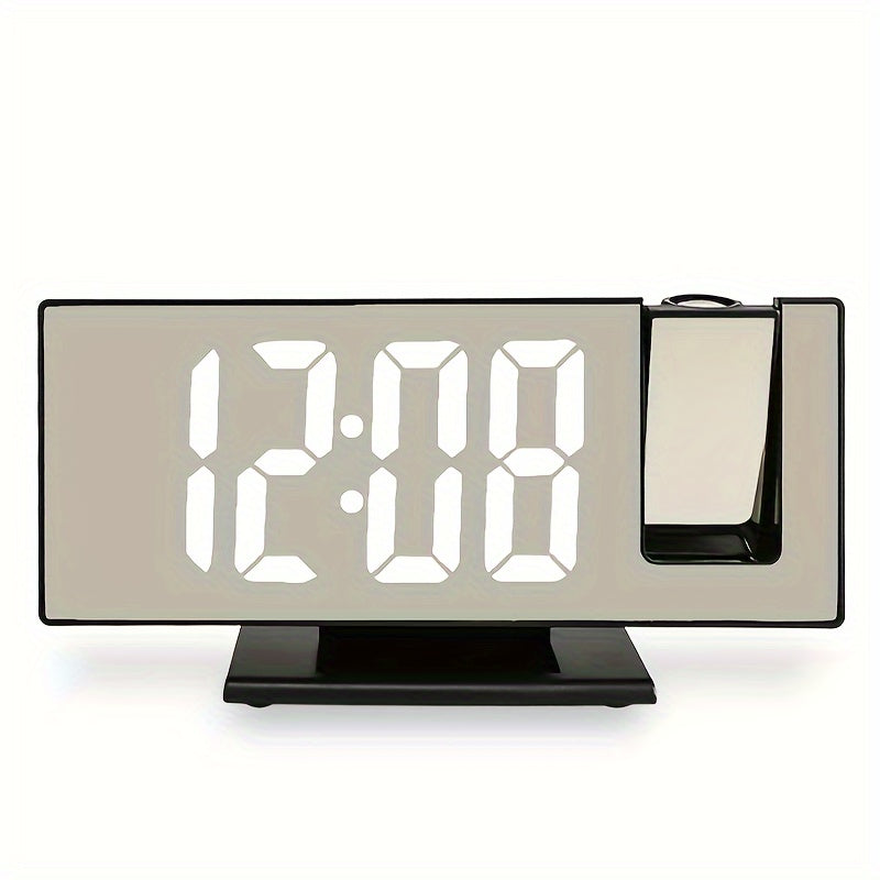 Digitalt projektionsvækkeur – Stort LED-display og multifunktionel alarm