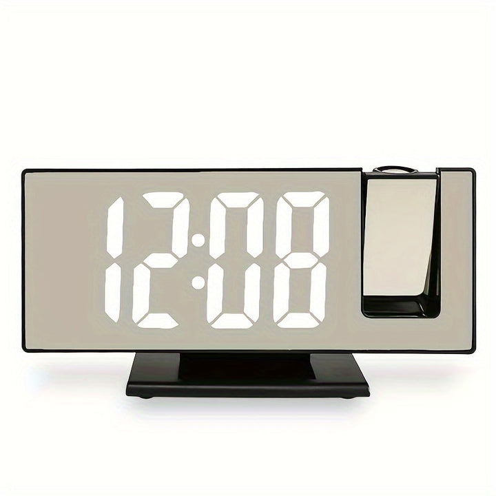Digitalt projektionsvækkeur – Stort LED-display og multifunktionel alarm