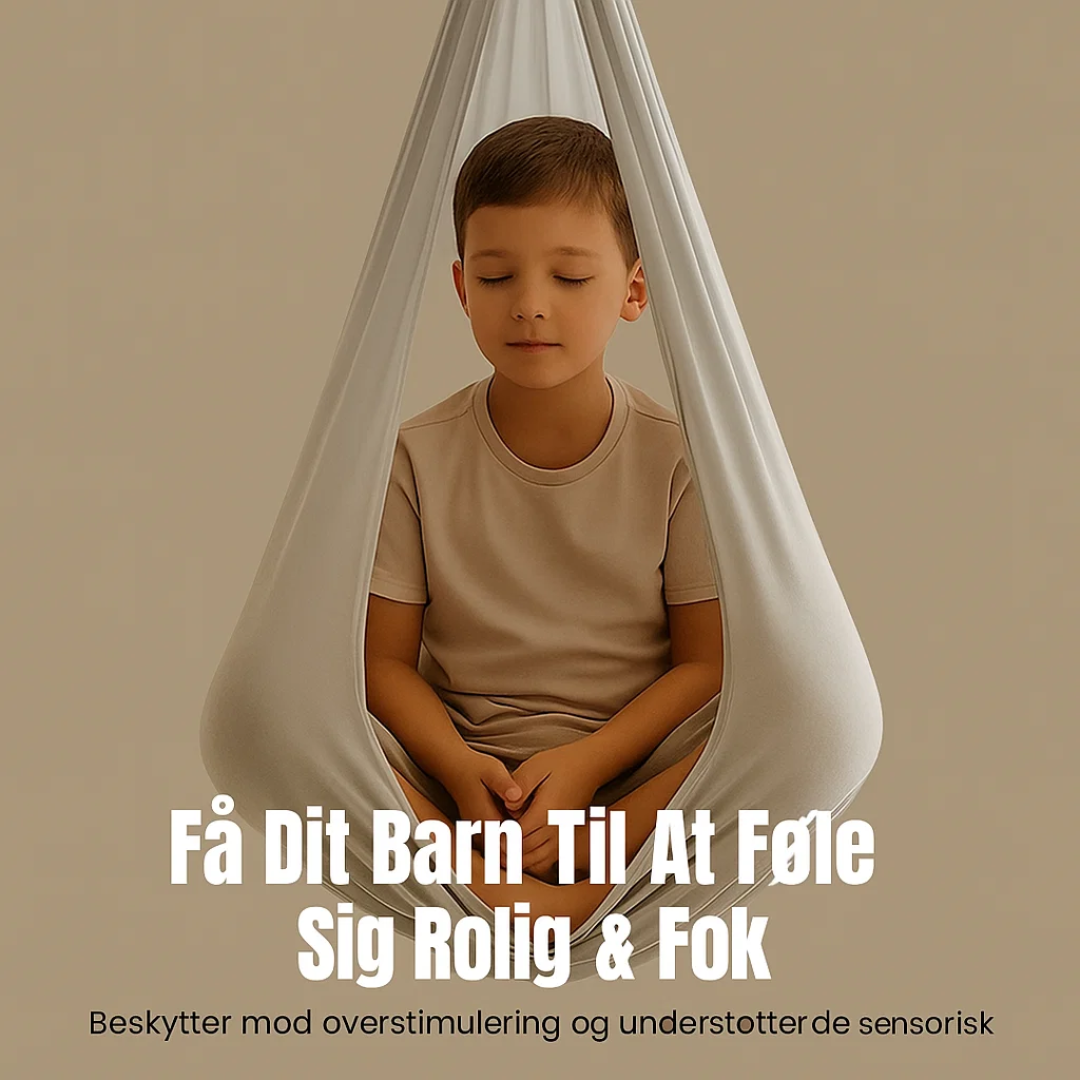 CalmSwing | Sanseterapi til autisme - hængekøje til indendørs og udendørs brug