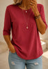 Essential Comfort T-shirt - Klassisk kortærmet top med rund hals