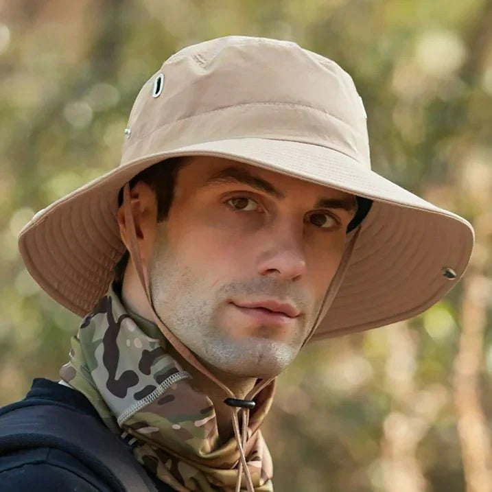 SUNSAFE-hat – Åndbar solhat med UV-beskyttelse til udendørseventyr