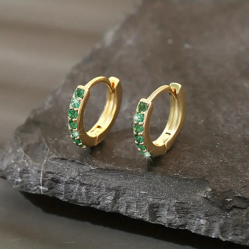Elegante guldøreringe med raffineret design