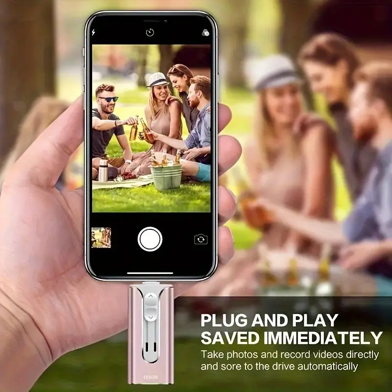 4-i-1 hukommelsesstik - ekstra lagerplads til din smartphone