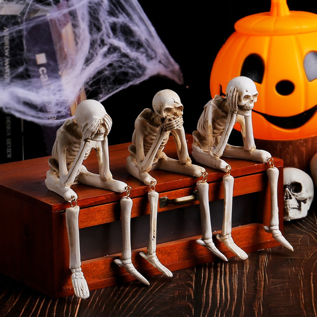Halloween Kranie Harpiks Dekorationer Spøgelsesfestival Atmosfære Dekorationer — billede 1