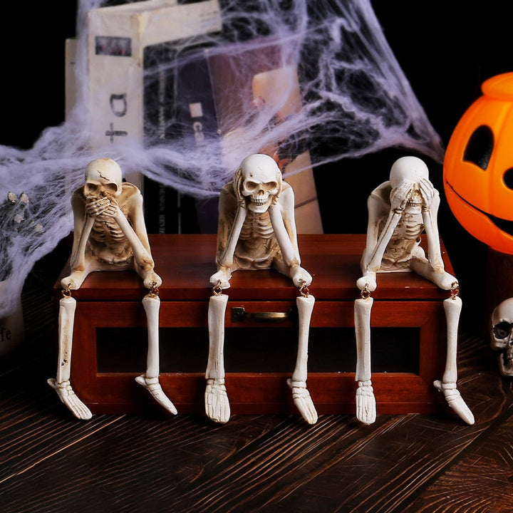 Halloween Kranie Harpiks Dekorationer Spøgelsesfestival Atmosfære Dekorationer — billede 3