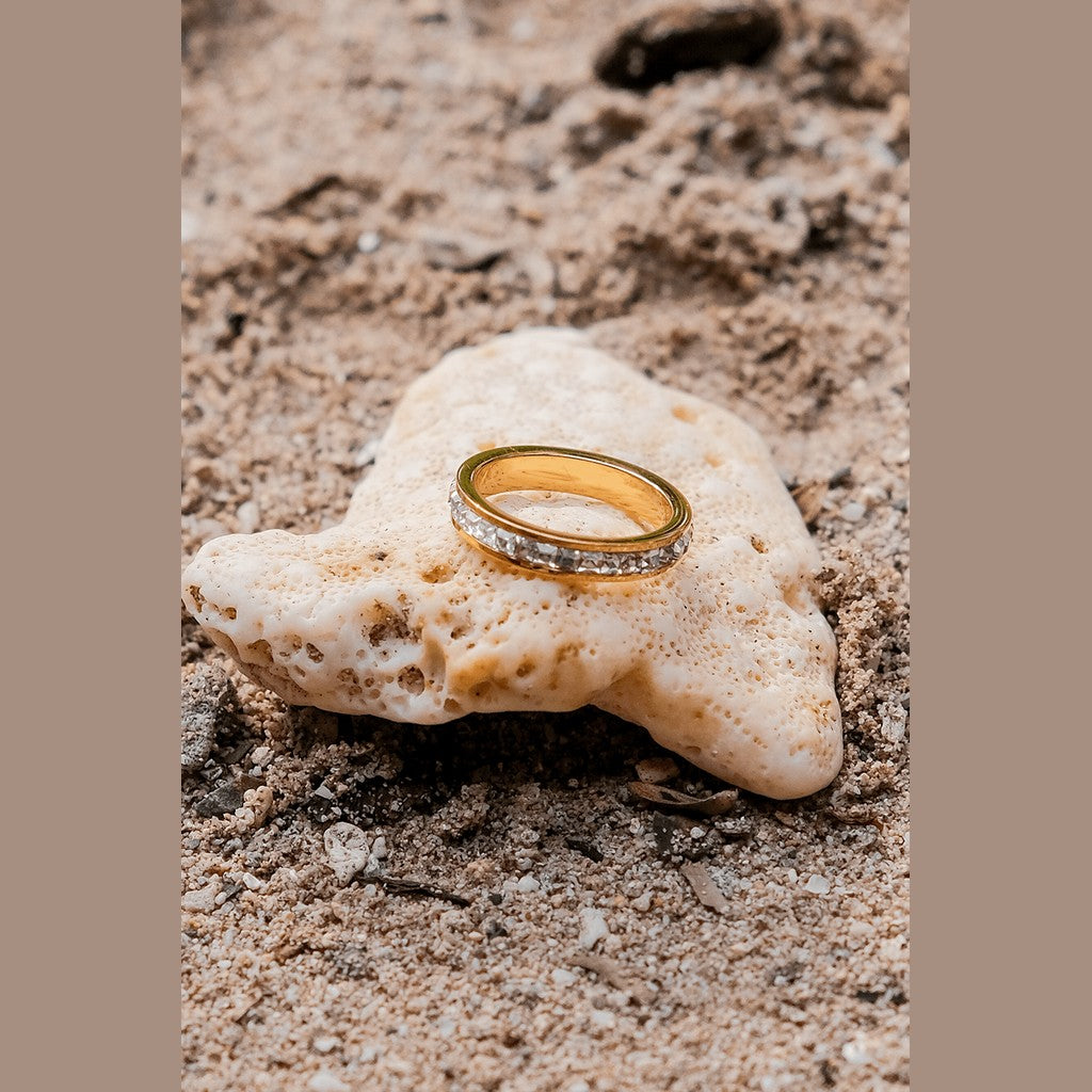 Alleria Strålande Ring i Guld — billede 4