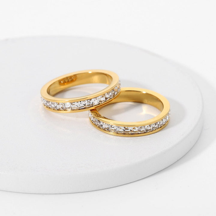 Alleria Strålande Ring i Guld — billede 5