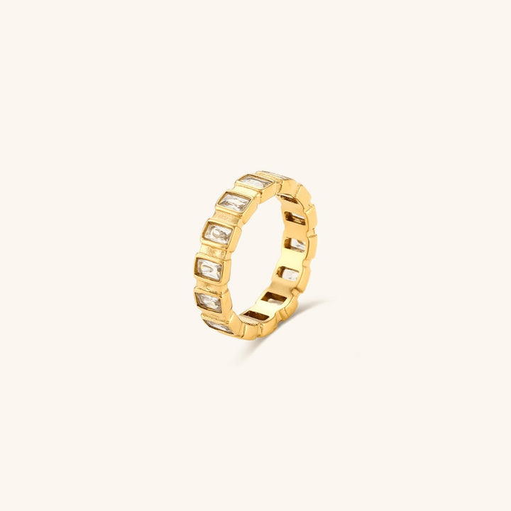 Calla Lysande Ring i Guld — billede 1