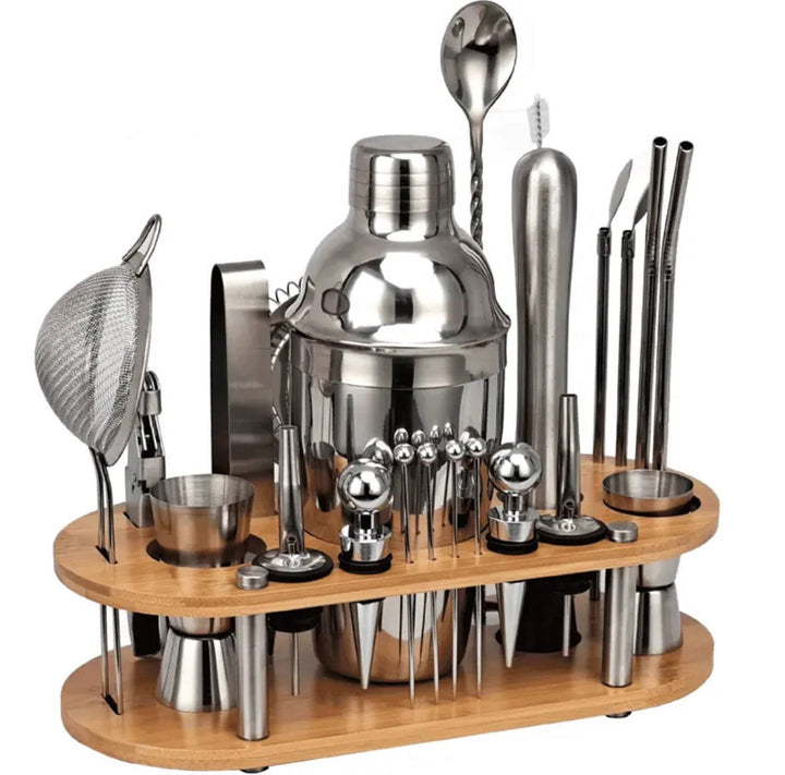 Professionelt bartenderset med 23 dele – ShakerPro
