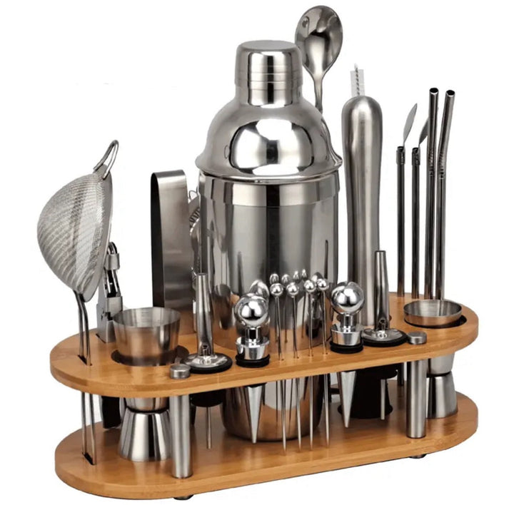 Professionelt bartenderset med 23 dele – ShakerPro
