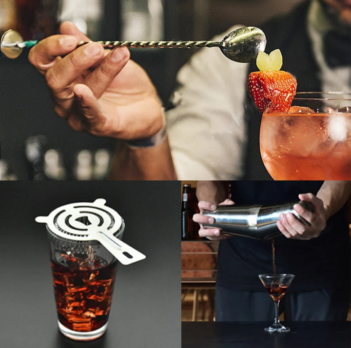 Professionelt bartenderset med 23 dele – ShakerPro
