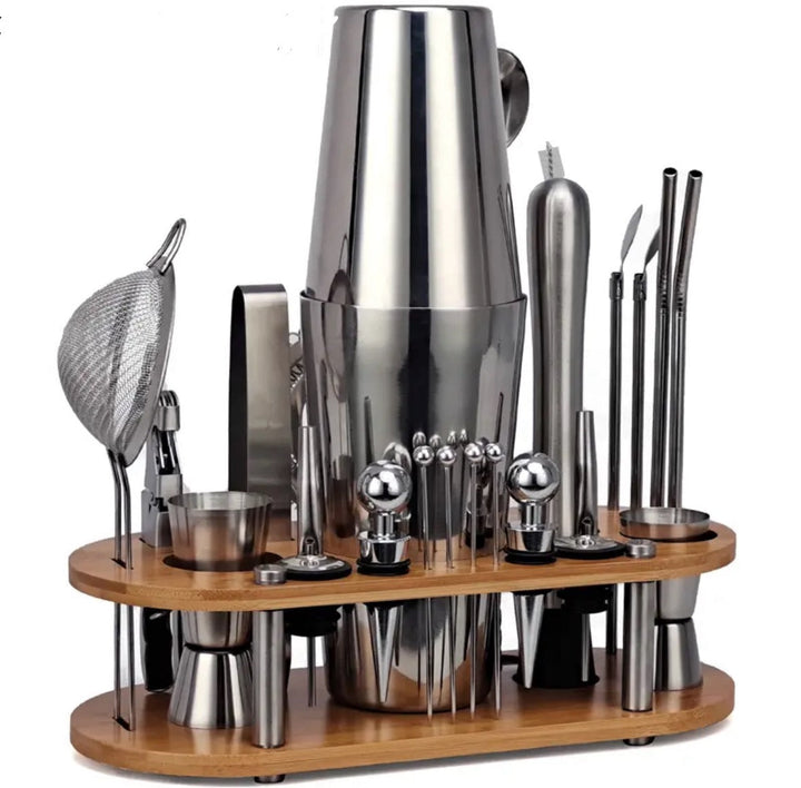 Professionelt bartenderset med 23 dele – ShakerPro