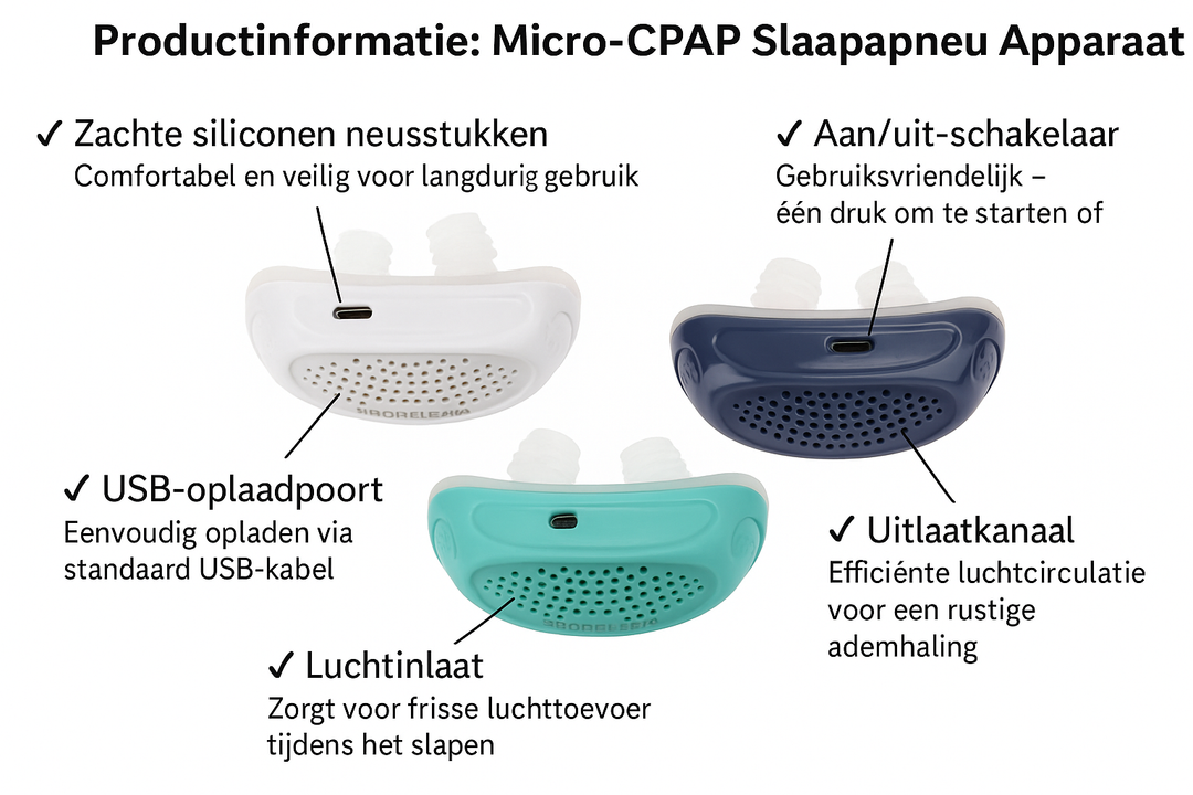 Micro-CPAP-apparat mod søvnapnø – ideel til rejsen