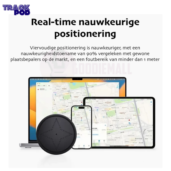 Magnetisk GPS Tracker - Sporing i Realtid - Sikker til Køretøjer