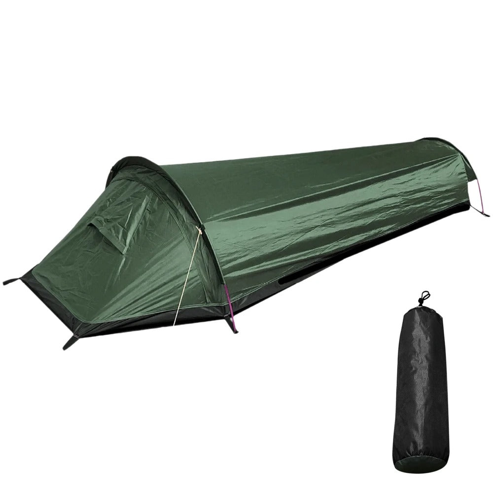 Kompakt vandtæt telt - Ultralight 1-persons eventyr