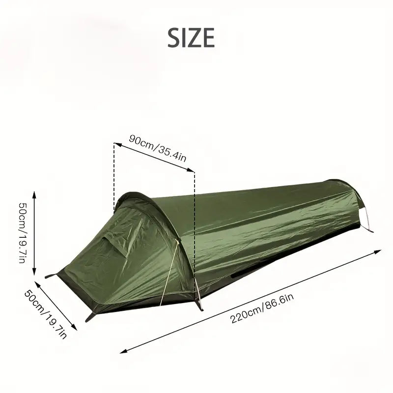 Kompakt vandtæt telt - Ultralight 1-persons eventyr