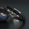 Infinity-armbånd | Læderarmbånd med knude