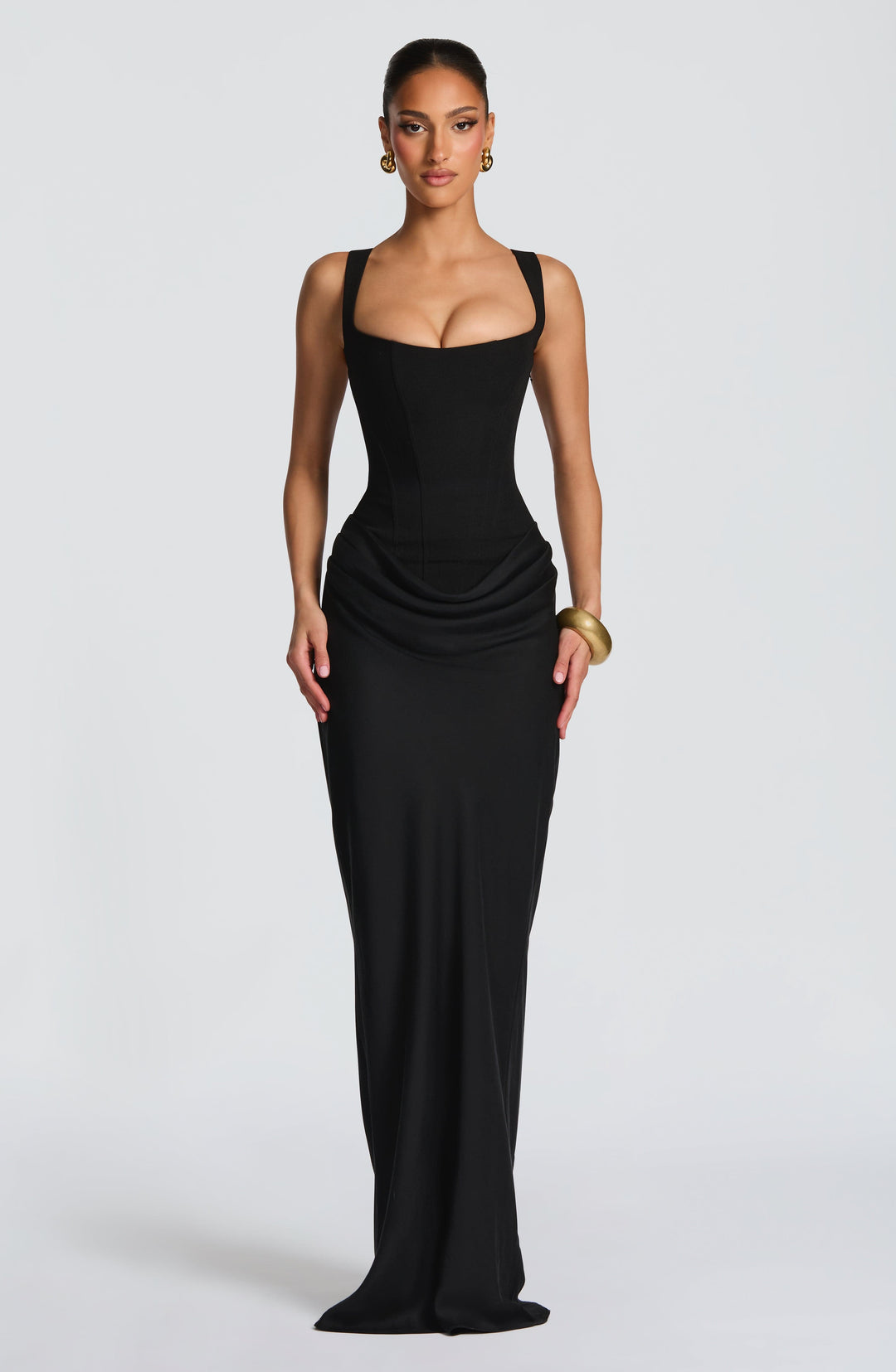 Indy bodycon-maxikjole