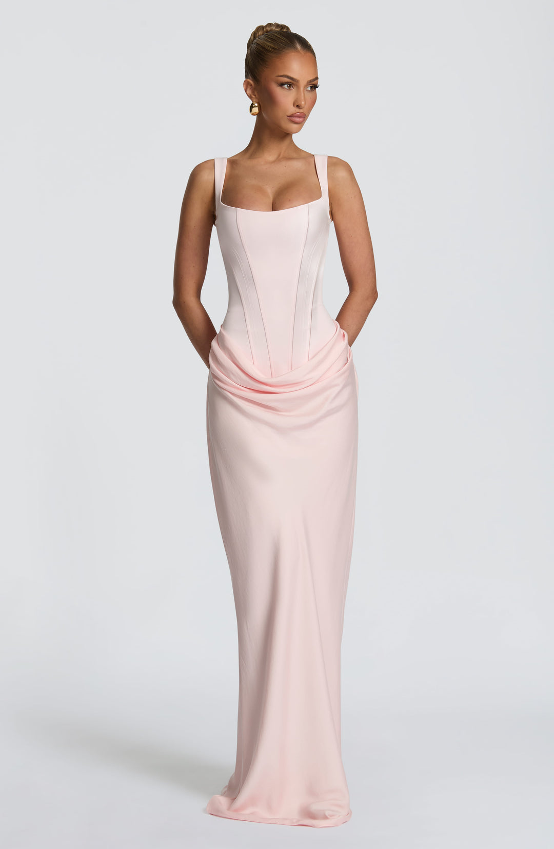 Indy bodycon-maxikjole