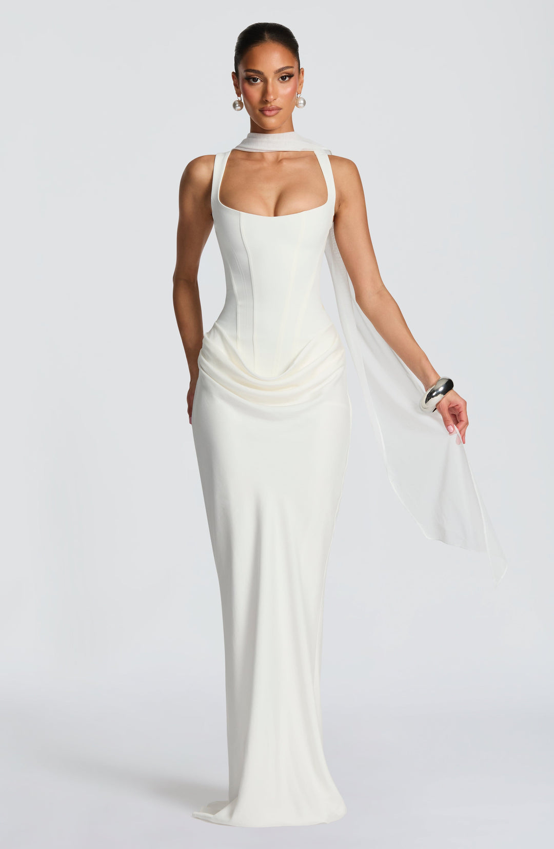 Indy bodycon-maxikjole
