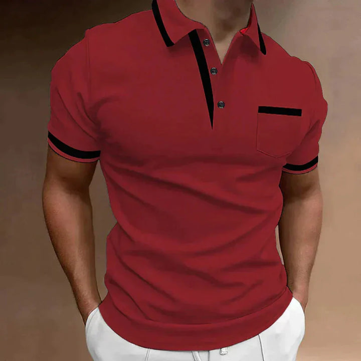 Elegant herrepoloshirt – alsidig og stilfuld