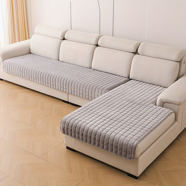 Elegant betræk til quiltet sofa – komfort og beskyttelse