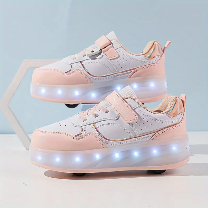 Glid af sted i stil med Velo – sneakers med hjul og lysende såler