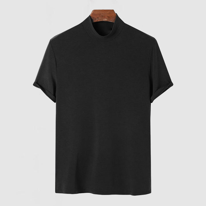 Stretch-T-shirt i bomuld til herrer – afslappet, til daglig brug og velegnet til alle årstider