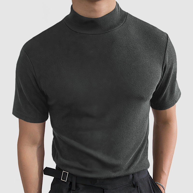 Stretch-T-shirt i bomuld til herrer – afslappet, til daglig brug og velegnet til alle årstider