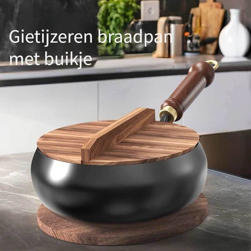 ChefMaster støbejernspande – Holdbart og alsidigt køkkenredskab