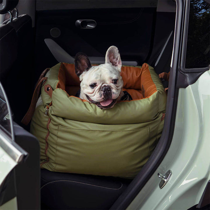 Komfortabel vinter-hundesele til bilen - PawLuxury