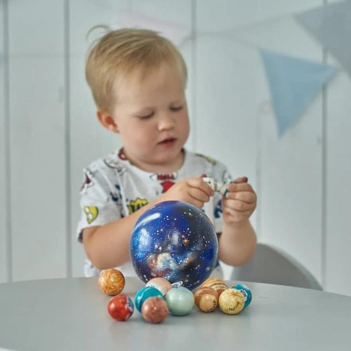 Galaxy Quest planetsæt i træ – lærerigt eventyr for børn