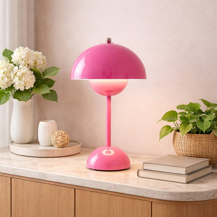 Designer bordlampe | LED-bordlampe | Natlampe | Dæmpbar og trådløs | Lumora