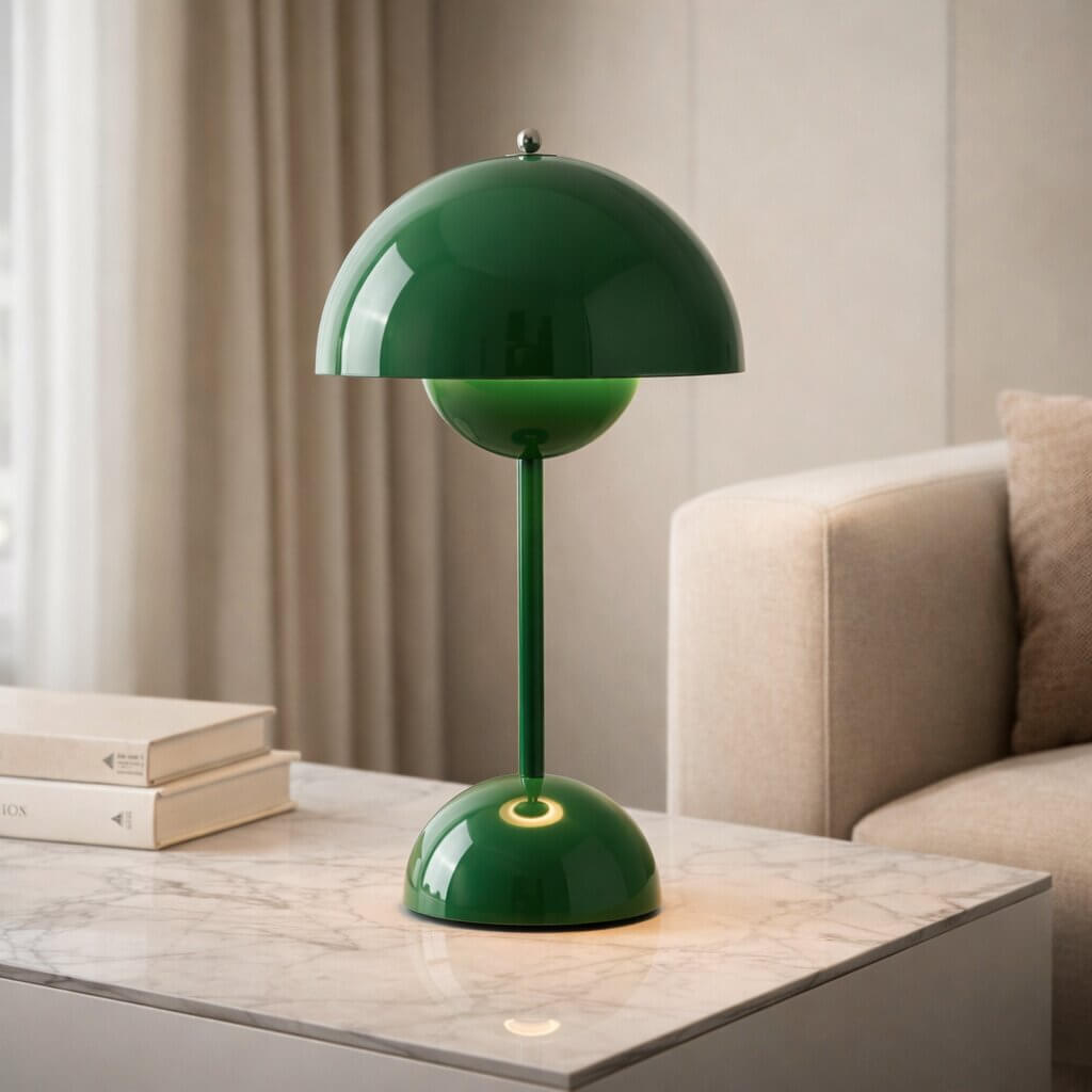Designer bordlampe | LED-bordlampe | Natlampe | Dæmpbar og trådløs | Lumora