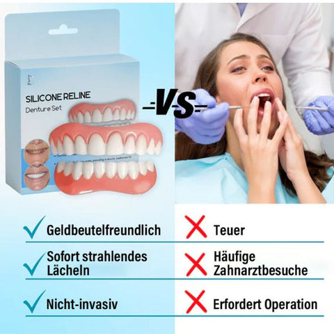Tilpasning og stabilisering af tandproteser | Universel til alle tænder | DentiFix