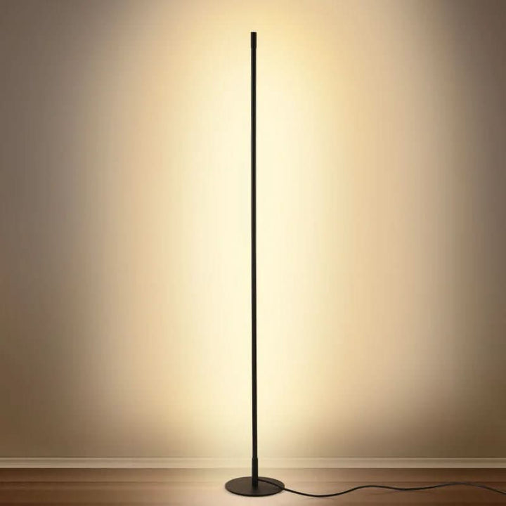 FlorGlow gulvlampe i metal – Dæmpbar og elegant til enhver stue