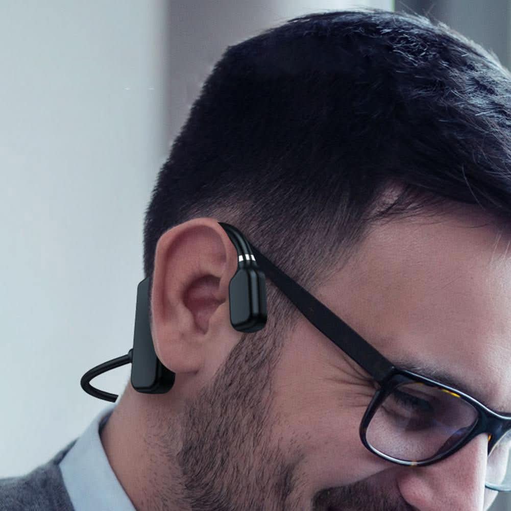 Trådløse høretelefoner med knogleledning – SonicFlow