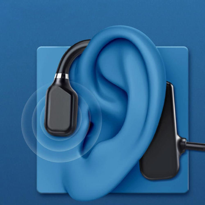Trådløse høretelefoner med knogleledning – SonicFlow