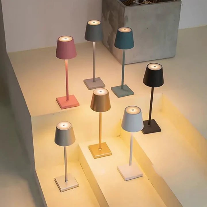 Trådløs genopladelig bordlampe - Elegant belysning